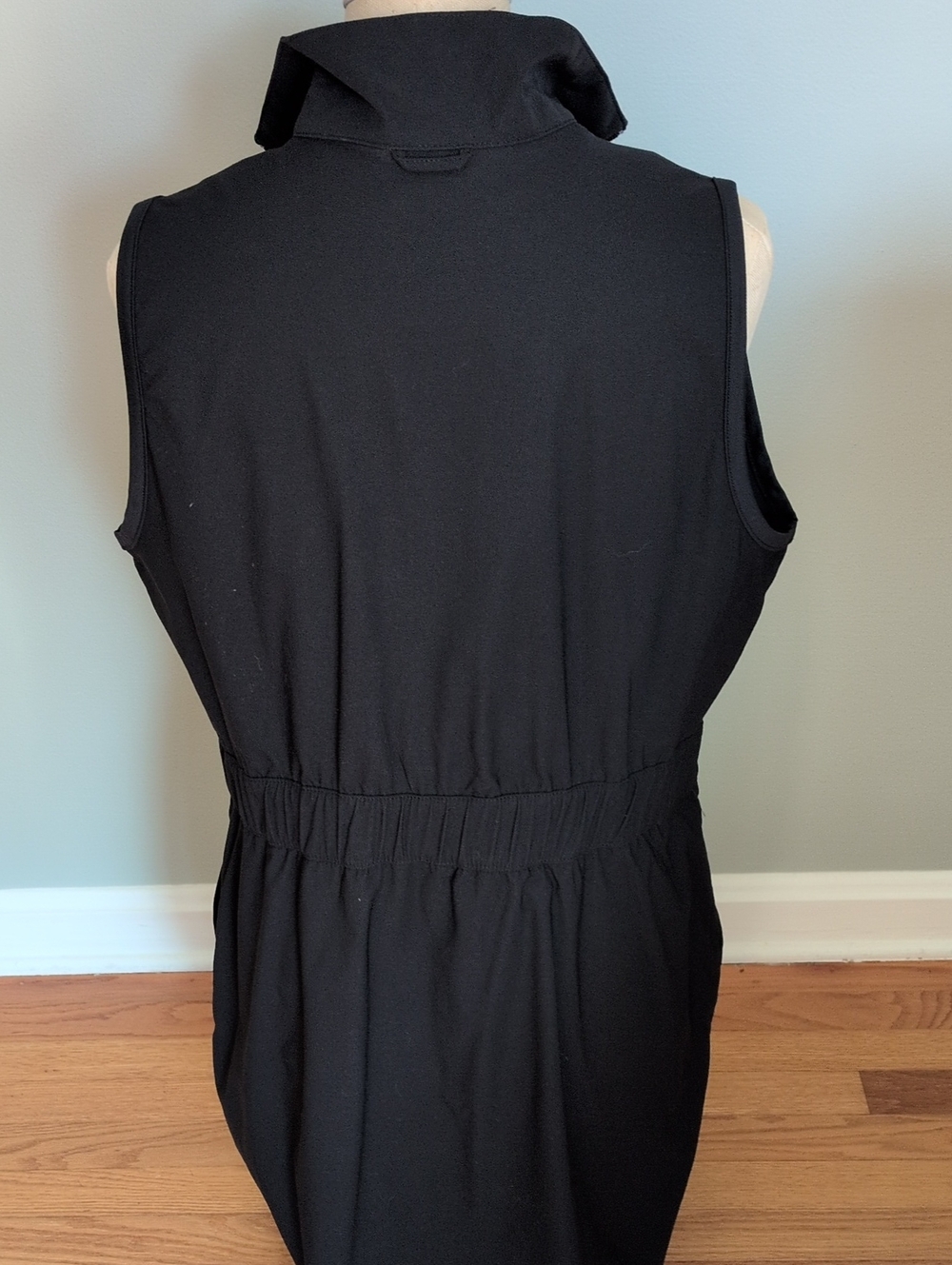 Columbia Black Leslie Falls II Active Zip-Front Vest Dress - Picture 6 of 16